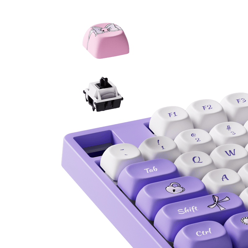 Tastatura mecanica gaming AKKO 5108B Plus x KUROMI
