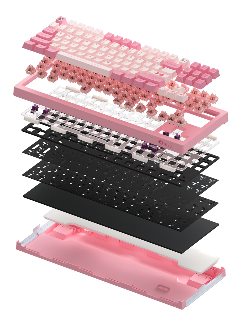 Tastatura mecanica gaming AKKO 5087B V2 Sailor Moon