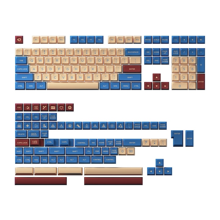 Keycaps AKKO Palace (187 pcs)