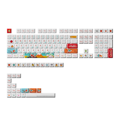 Keycaps AKKO Taiko no Tatsujin (137 pcs)