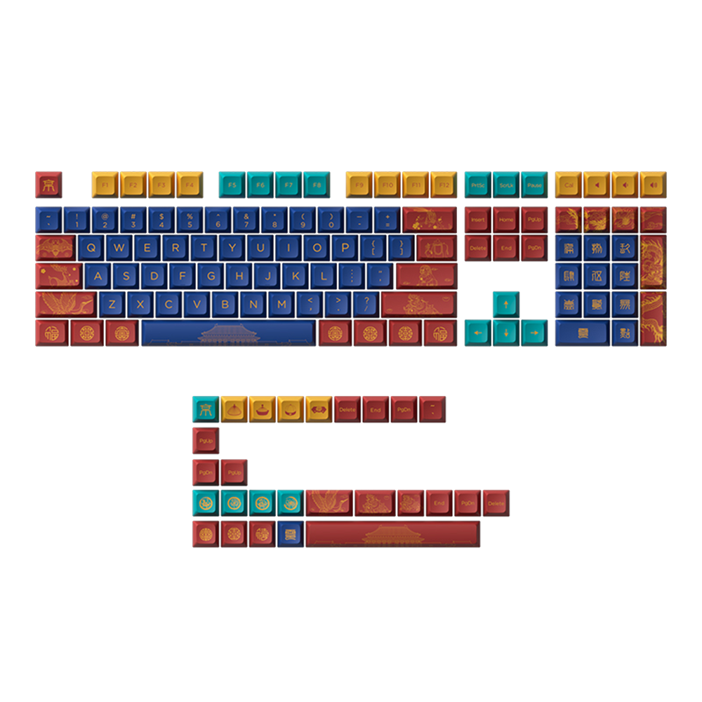 Keycaps AKKO World Tour Beijing (135 pcs)