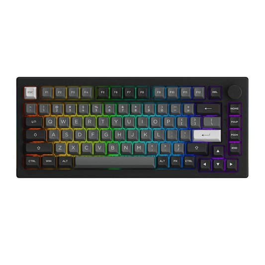 Tastatura Mecanica Akko 5075B Plus Black & Silver