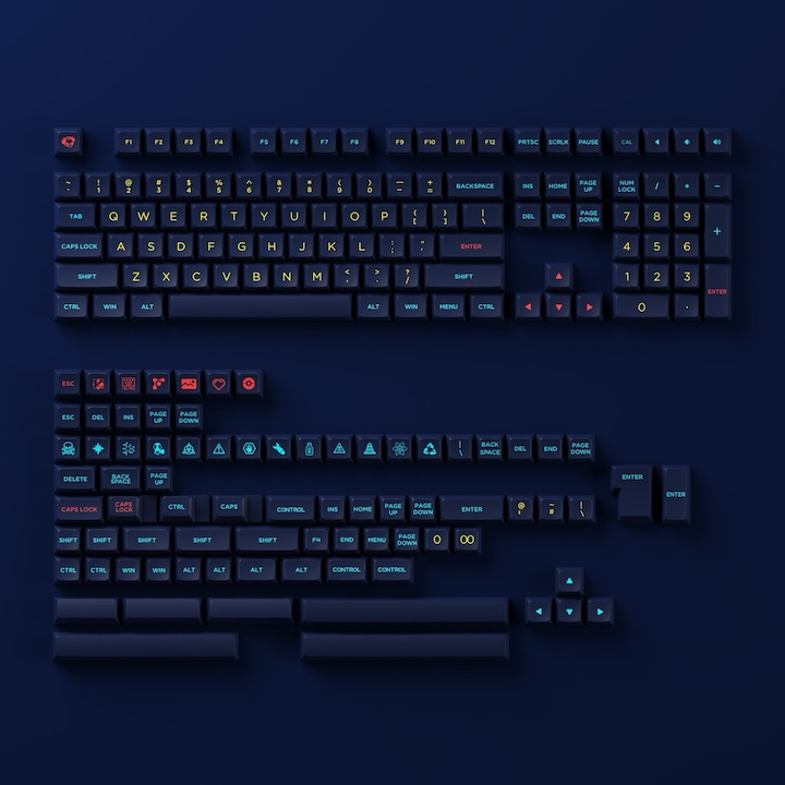 Keycaps AKKO Starry Night (187 pcs)