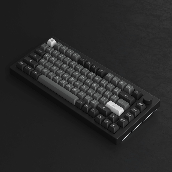 Tastatura Mecanica Akko 5075B Plus Black & Silver