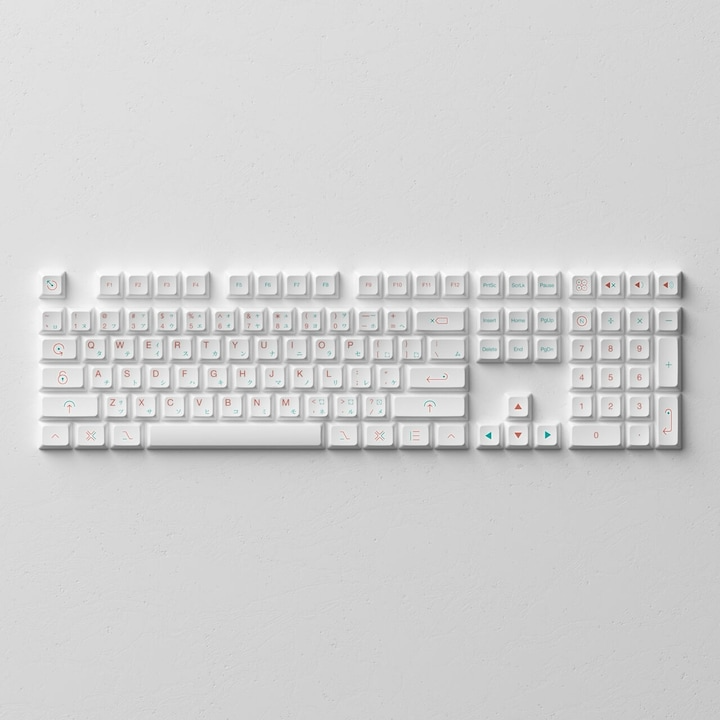 Keycaps AKKO Red Fuji (161 pcs)