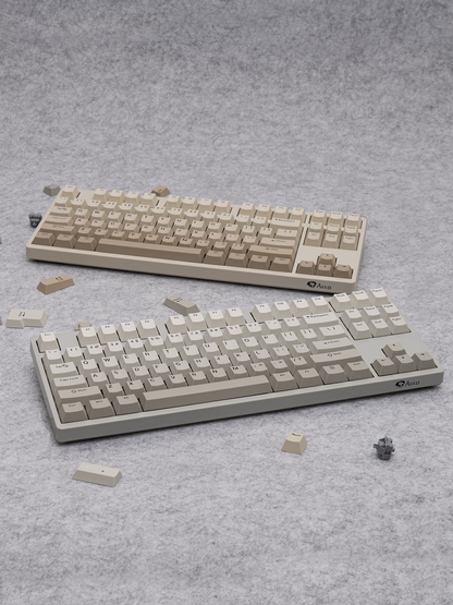 Keycaps AKKO Warm Grey (132 pcs)