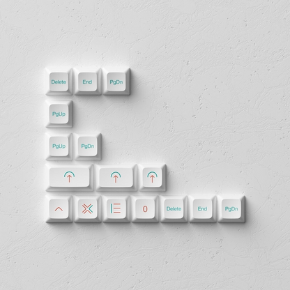 Keycaps AKKO Red Fuji (161 pcs)