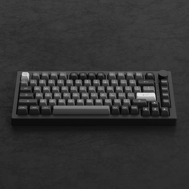 Tastatura Mecanica Akko 5075B Plus Black & Silver