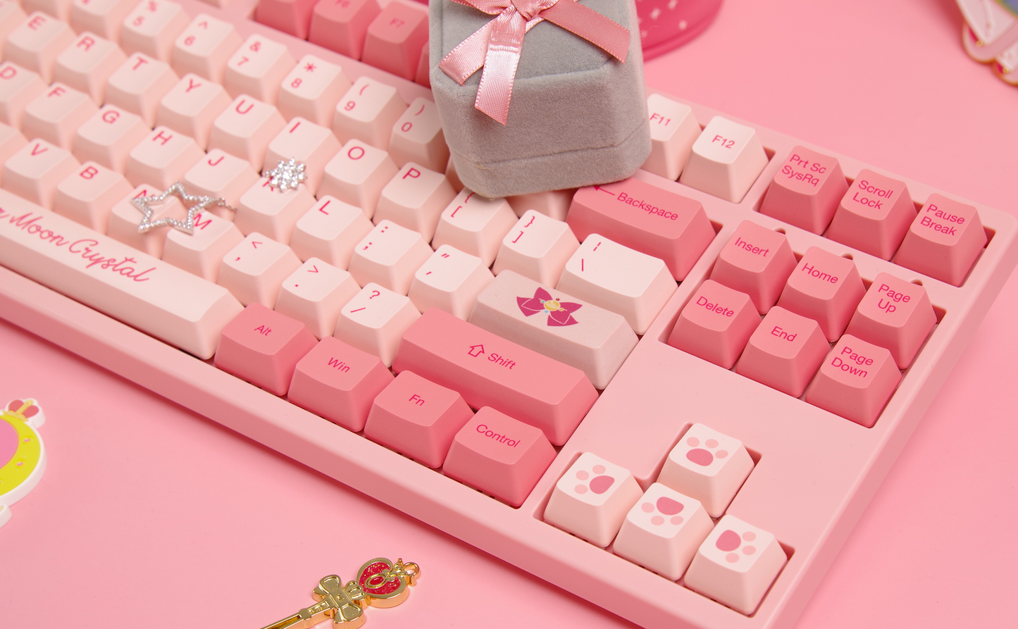 Tastatura mecanica gaming AKKO x Sailor Moon SAKURA 3087V1