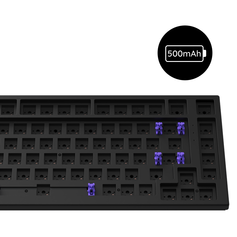 Tastura mecanica gaming AKKO MONSGEEK MG75W Midnight