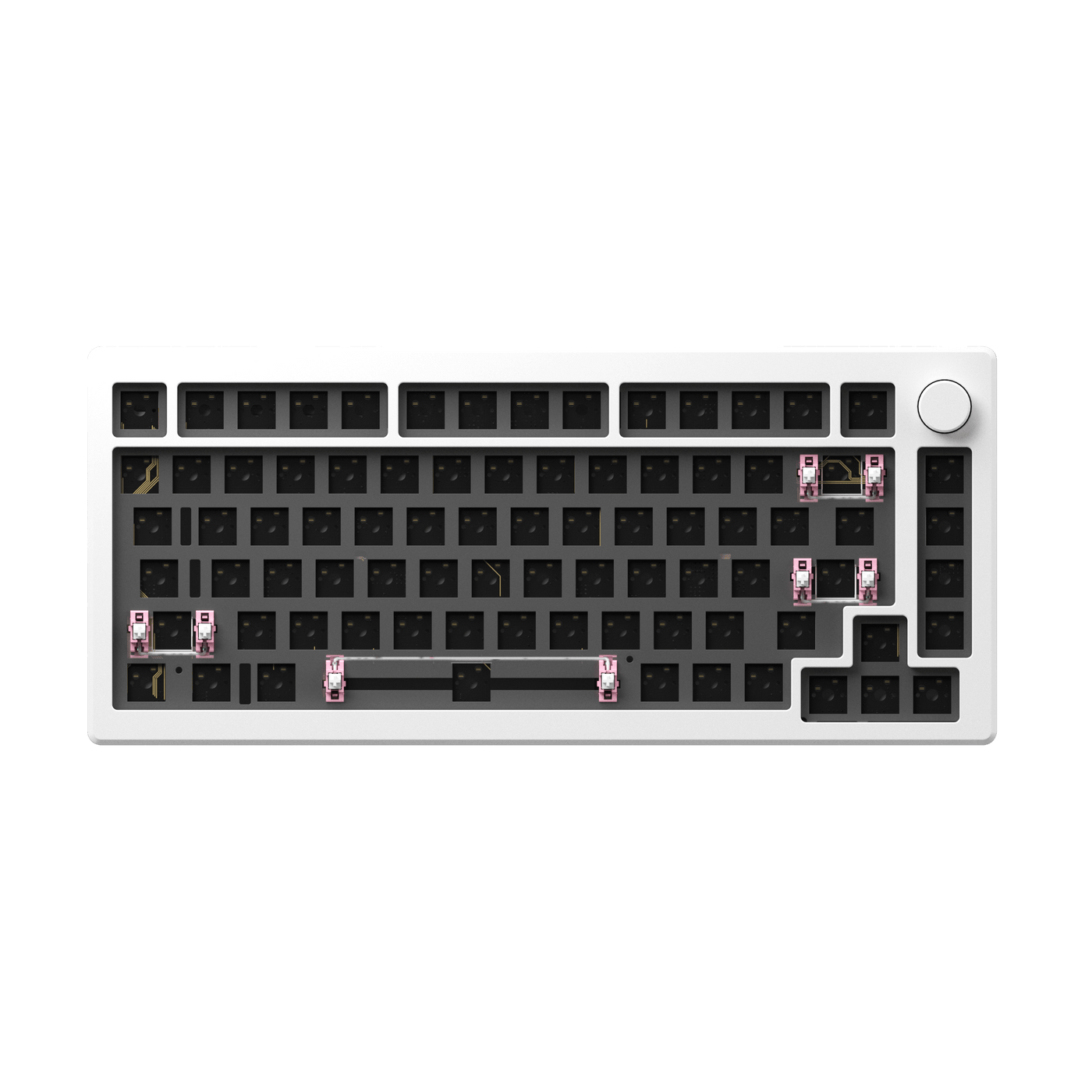 Tastatura mecanica AKKO MOD 007S V3 QMK White Barebone Kit
