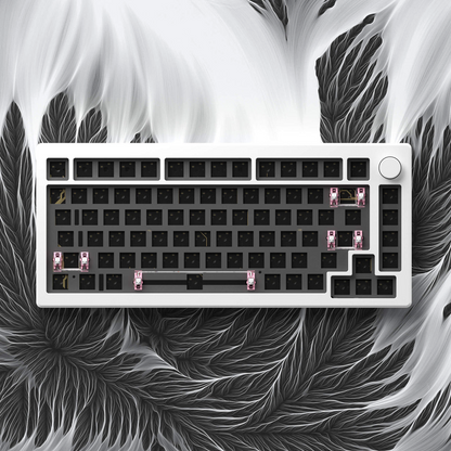 Tastatura mecanica AKKO MOD 007S V3 QMK White Barebone Kit
