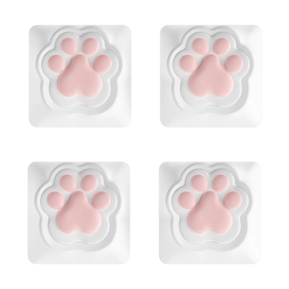 Keycaps Artisan Cat Paws (4 buc)